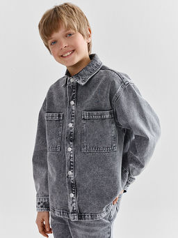 КУРТКА ДЖИНСОВАЯ ДЛЯ МАЛЬЧИКОВ
