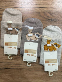 BK1045 Носки, 1 пара СВЕТЛЫЙ