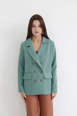 Двубортный жакет с английским воротником - Martichelli фото 121