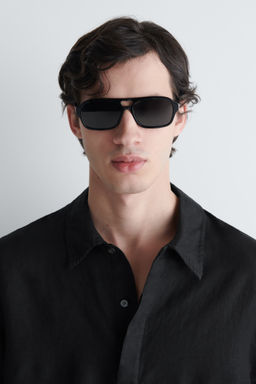 CAMISA DE LINO SIN BOTONES - H&m фото 10