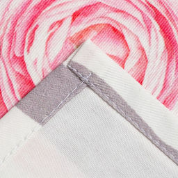 Полотенце Этель Пионы 40х73 см, 100% хл, саржа 190 гр/м2  фото 4