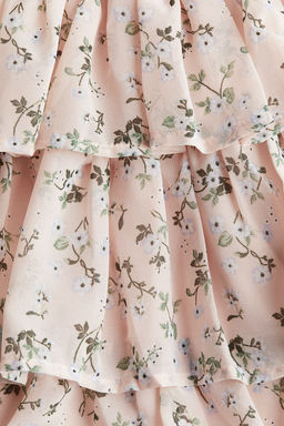 Vestido de gasa con volantes - H&m фото 2