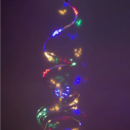 Гирлянда для дома "Волшебный хвост" 2,0 м, 8 нитей, 160 ламп,, IP-40, Мультицвет (постоянное свечение)