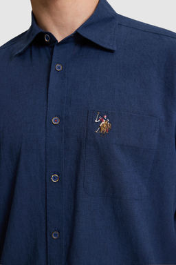 Erkek Lacivert KДsa Kollu GГmlek - U.s. polo assn фото 5