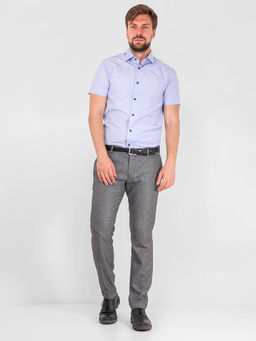 Сорочка мужская короткий рукав GREG 214/109/1125/ZV/1p  фото 5