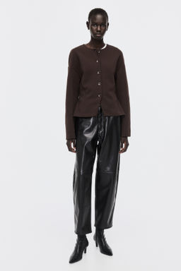 Blazer efecto neopreno sin cuello - H&m фото 2