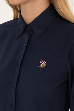 Kad_n Lacivert Uzun Kollu Basic G_mlek - U.s. polo assn фото 7