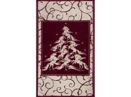 Полотенце махровое 6с104.411ж1 Лошадиная елка(кр.дерево1) 67х40см