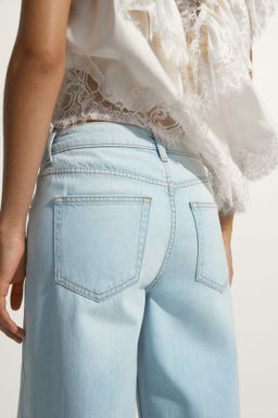 Wide High Waist Jeans - H&m фото 5