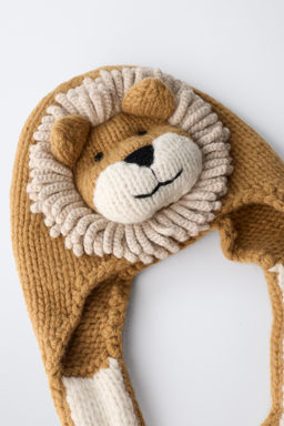 GORRO LE?N LANA LIMITED EDITION / Marr?n - Zara фото 4