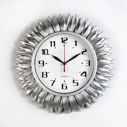 Часы настенные интерьерные «Подсолнух», дискретный ход, d=30 см, циферблат d=17.5 см, от батарейки 1хАА