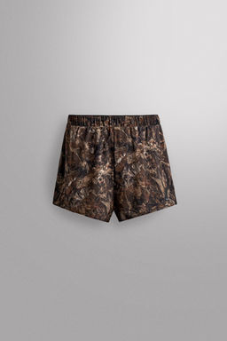 RUNNING SHORTS WITH TREE PRINT - Zara фото 5