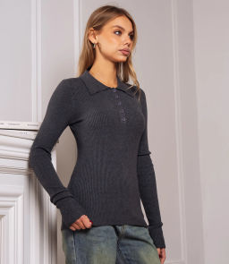 Джемпер #КТ3127, серый