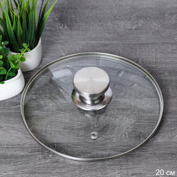 Крышка стеклянная 20 см / VDX-20 /уп 50/