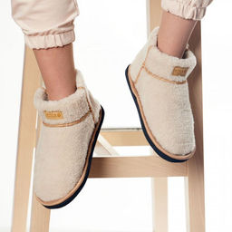 Тапочки-угги арт. М1/02-05 Альпака - Altro фото 4