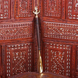 Ложка для обуви Якорь, 51?5.5?2.5 см, латунь