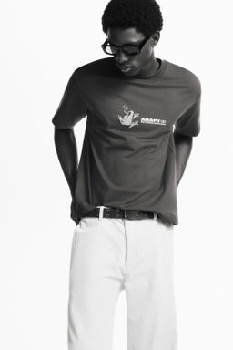 Camiseta con motivo estampado Loose Fit - H&m фото 30