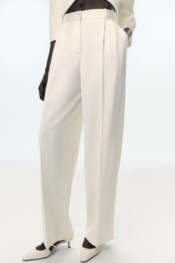 STRAIGHT TROUSERS WITH DARTS - Zara фото 2