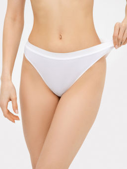 Цена за 2 штуки! Трусы женские классические в белом цвете белый 412528 - Mark formelle фото 4