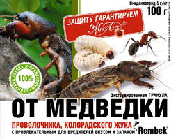 МосАгро РЕМБЕК от медведки, проволочника 200 гр