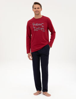 Bordo Pijama Tak_m_
