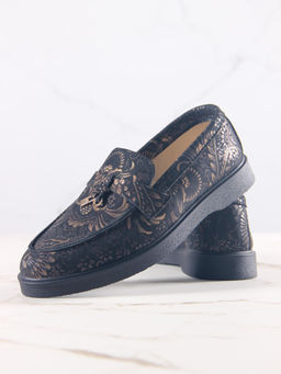 Лоферы лоферы EDART 170.2699bl. Черный грация  фото 13