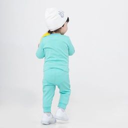 CRB wear/CSNB 62669-40 Джемпер для мальчика, бирюзовый/Ex.Cherubino  фото 4
