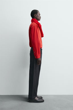 COMPACT COTTON RELAXED FIT SHIRT - Zara фото 4