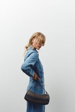 BRAIDED SHOULDER BAG - Zara фото 2