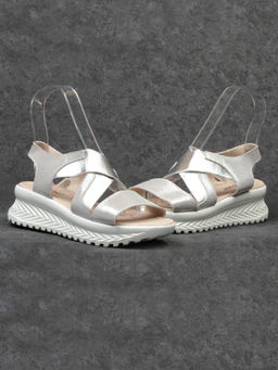08-PED92-4 SILVER Босоножки (натуральная кожа) - Фабричный китай фото 14