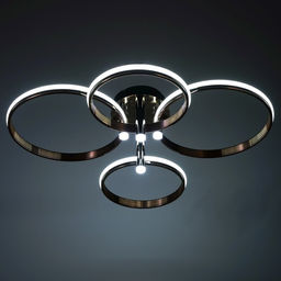 Светильник «Лоекс» 4xLED 140 Вт золото 67×71×24 см BayerLux