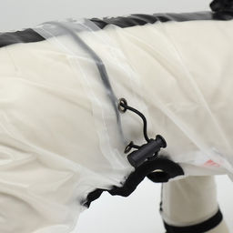 Дождевик-комбинезон для собак, р-р 6ХL (ДС 58, ОГ 86,5, ОШ 66 см, вес 50-60 кг), прозрачный 9382374 - Simaland фото 21