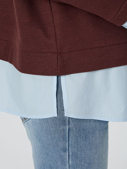 Джемпер женский бордовый - Mark formelle фото 6