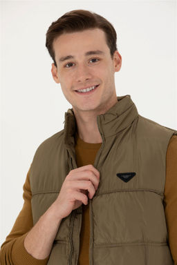 Мужской жилет цвета хаки Неожиданная скидка в корзине - U.s. polo assn фото 2