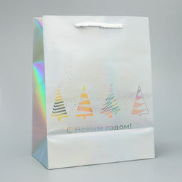 Пакет голографический Сказочный лес, 18 х 23 х 10 см - Дарите счастье фото 13