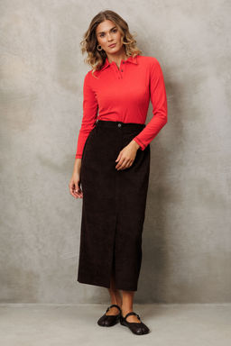 Джемпер Gizart 15419 морковный