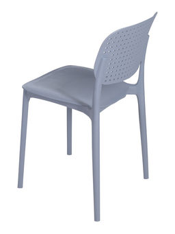 Стул пластиковый, графит