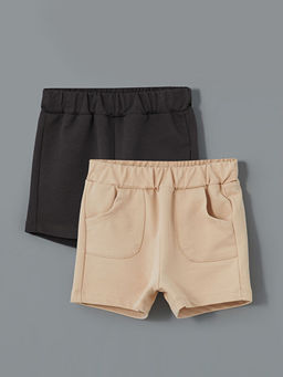 Beli Lastikli Basic Erkek Bebek ?ort 2li