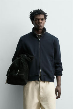 HEAVYWEIGHT ZIP-UP SWEATSHIRT - Zara фото 2