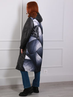 Пальто больших размеров стильное - Almond фото 7