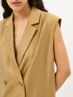 Жилет женский 12521-34037 beige - Maxroses фото 5