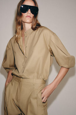CAMISA POPEL?N ZW COLLECTION LIMITED EDITION / Arena - Zara фото 5