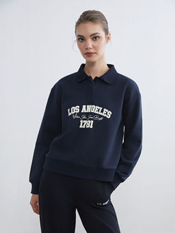Los Angeles Bask?l? Kad?n Kal?n Sweatshirt