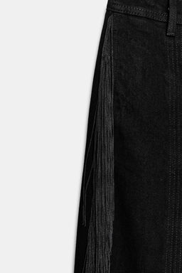 FRINGED TROUSERS ZW COLLECTION LIMITED EDITION - Zara фото 5