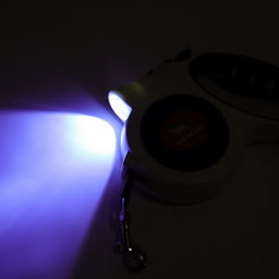 Рулетка «Пижон» с фонариком, прорезиненная ручка, 5 м, до 35 кг, чёрно-белая