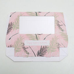 Цена за 5 шт. Кондитерская упаковка, коробка с ламинацией «Тропики», 20×12×4 см