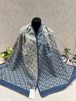 Мягкий палантин из кашемира мультицвет