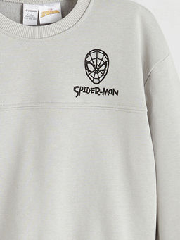 Spider-Man Bask?l? Erkek ?ocuk Sweatshirt