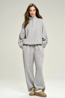 Анорак из плюша с начесом Grey - Erist store фото 2