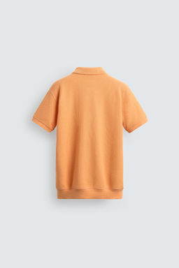 POLO PIQU? REGULAR FIT / Naranja - Zara фото 9